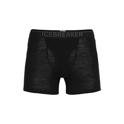 Afbeelding van Icebreaker 175 Everyday Boxer met fly Heren Thermobroek Black S