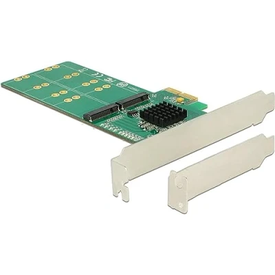Afbeelding van PCI Express kaart&gt; 4 x Interne M.2 Toets B Form Factor met lage profiel