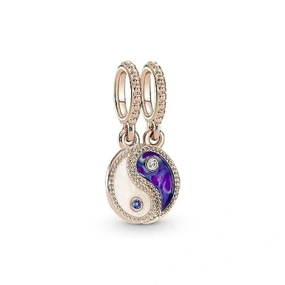Afbeelding van Pandora Moments Rosegold coloured Yin &amp; Yang Charm 780098C01