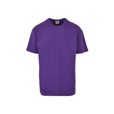 Afbeelding van Urban Classics Organic Tshirt basic, Heren, Maat: 4XL, Realviolet