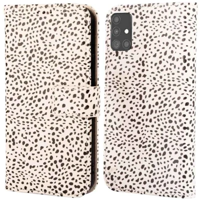 Afbeelding van imoshion Hoesje Geschikt voor Samsung Galaxy A51 Design Bookcase smartphone Desert Dots