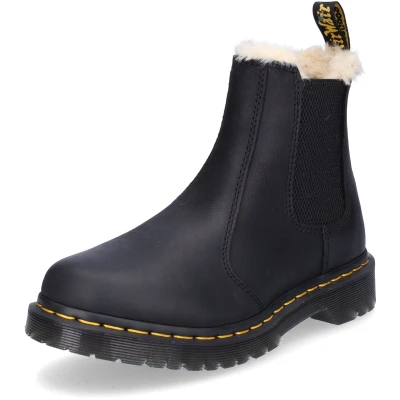 Afbeelding van Dr. Martens 2976 Leonore Korte laarzen, Dames, Maat: 43, Black Leer