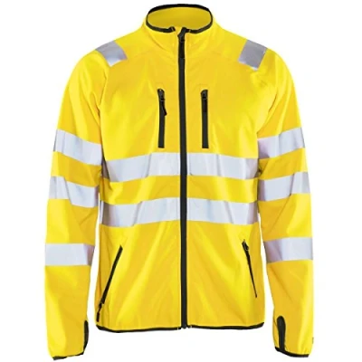 Afbeelding van Blåkläder 4906 2512 Softshell jack High Vis Geel maat XL