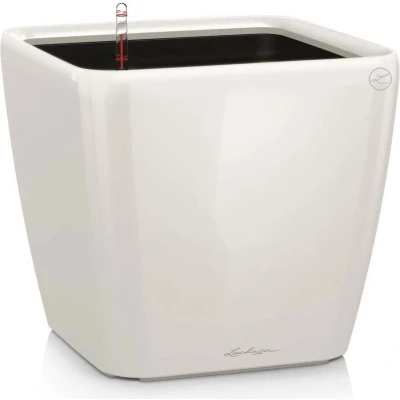 Afbeelding van Lechuza Quadro premium 28 LS Wit hoogglans