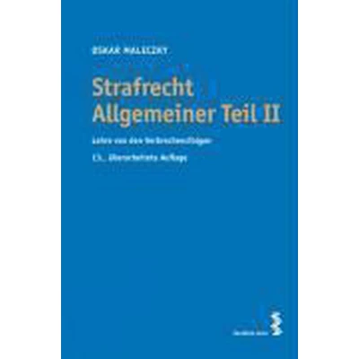 Afbeelding van Strafrecht Allgemeiner Teil II