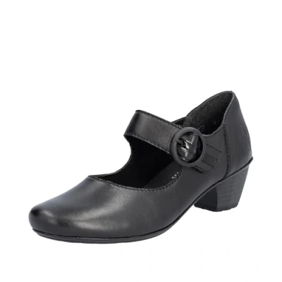 Image de Rieker escarpins femme 41756, Pointure:41 EU, La couleur:noir
