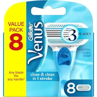 Image de Gillette Venus Smooth Pour Femme, Recharges De Lames x 8