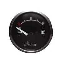 Afbeelding van Wema Silver Serie Voltmeter LED 12V zwart