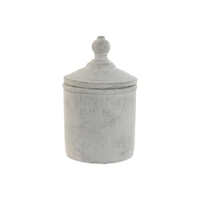 Afbeelding van Vaas Home ESPRIT Grijs Cement Orientaals 15 x 25 cm