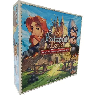 Afbeelding van Catapult Feud Bordspel Kinderspel 2+ Spelers Vanaf 7 Jaar 20 30 Minuten Speeltijd Engelstalig