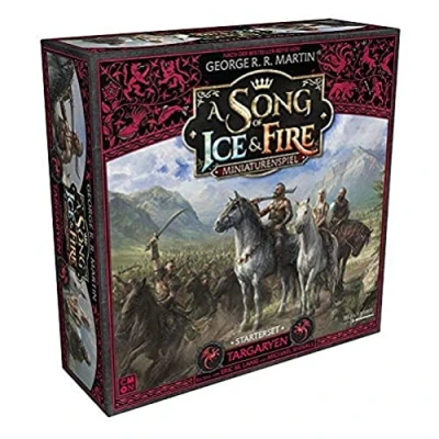Afbeelding van Asmodee CMON A Song of Ice &amp; Fire Targaryen starterset tablet 2 spelers vanaf 14 jaar + 45 minuten Duits meertalig