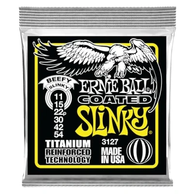 Afbeelding van Ernie Ball 3127 Coated Electric Titanium RPS Beefy Slinky