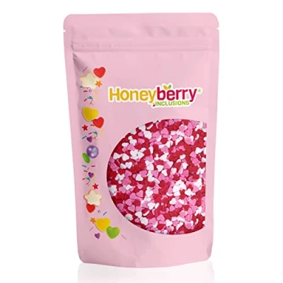 Afbeelding van HONEYBERRY Inclusions Décorations comestibles de qualité supérieure pour pâtisserie, cupcakes et gâteaux, crème glacée, dessert glaçage 200 g