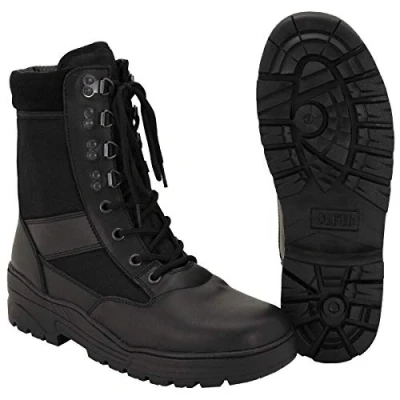 Afbeelding van MFH Legerkisten / boots &quot;Security&quot; 8 gaats hoog, zwart