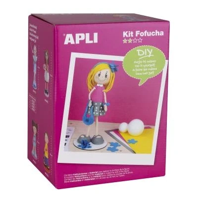 Image de Kit mousse thermoformable Poupée Fofuchas Eva APLI AGIPA