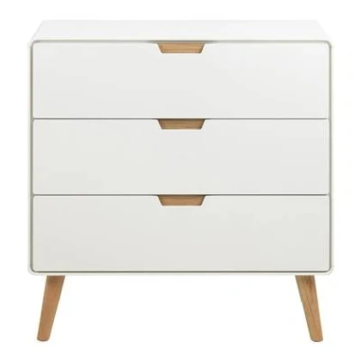 Afbeelding van Giga Living Dressoir Lowy 80x40x80 cm Naturel 3 lades