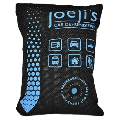 Afbeelding van Joeji&#039;s 1 x 500 g auto luchtontvochtiger herbruikbare zakken silicagel absorbeert vocht om condensatie te voorkomen raamdempers