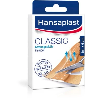 Afbeelding van Hansaplast Pleister Classic standaard 1 m x 6 cm