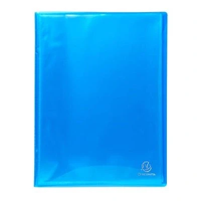 Image de EXACOMPTA Lot de 12 Protège documents PP Semi Rigide IDERAMA 60 vues A4 Coloris Aléatoire