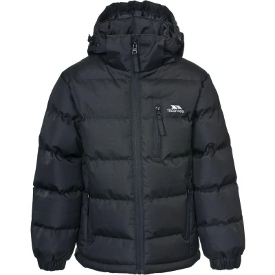 Afbeelding van TRESPASS Tuff Jas Kinderen Black 5 6 jaaren