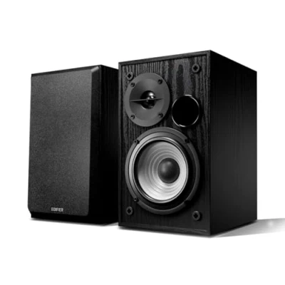 Afbeelding van Edifier R990BT Boekenkast Bluetooth 5.4, Actieve Multimedia Luidspreker 2.0, Uitgang 24W, RCA/AUX ingangen, Digitale Audio Behandeling, MDF Koffertje, App besturing