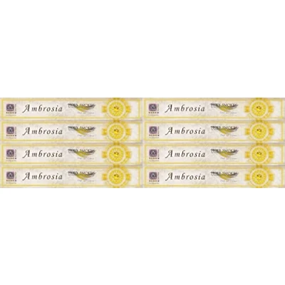 Afbeelding van Berk HS 100 P4 12 wierookstokjes Ambrosia 8 verpakkingen