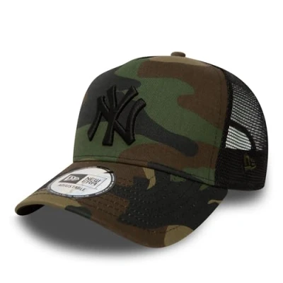 Afbeelding van New Era KIDS Essential Trucker Unisex Pet voor kinderen, Maat: 54 55, Black