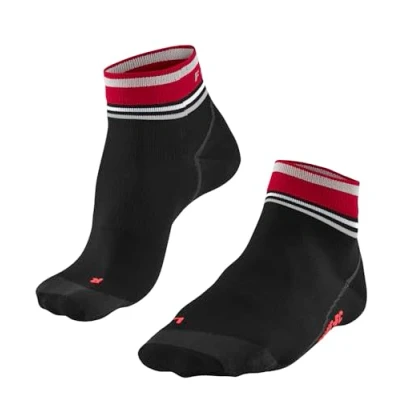 Afbeelding van FALKE BC Impulse Reflect Short unisex biking sokken zwart (black) Maat: 37 38