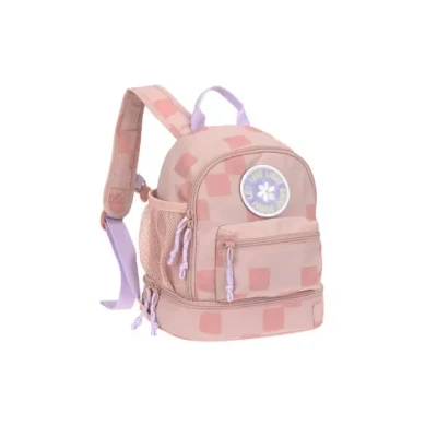 Afbeelding van LÄSSIG sac à dos pour enfant avec sangle de poitrine 6,5 l À partir 3 ans Mini motif fête rose