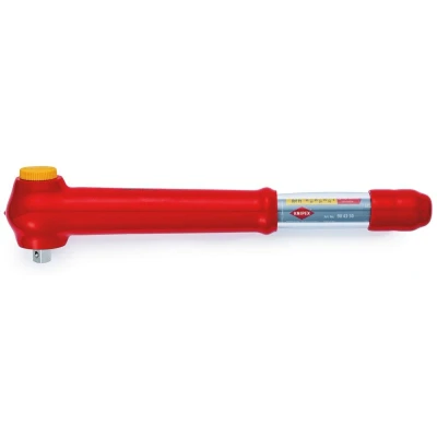 Afbeelding van Knipex 98 43 50 VDE Momentsleutel met omschakelbare ratel 5 50Nm 1/2&quot;