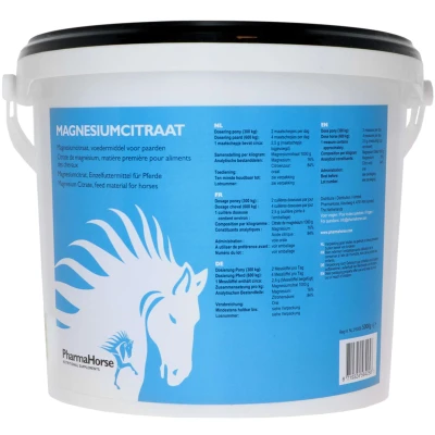 Afbeelding van Magnesium paard 5000 gram Paarden Supplementen