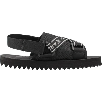 Afbeelding van Tommy Jeans Sandalen, Dames, Maat: 40, Black Polyester