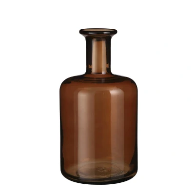 Afbeelding van Regal Fles Vaas H30 x Ø16 cm Glas Bruin