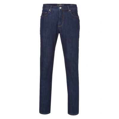 Afbeelding van BRAX Style Cooper Regular FIT Straight leg jeans, Heren, Maat: 32x32, Blue black