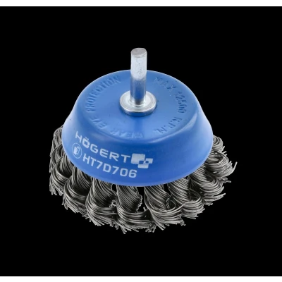 Afbeelding van Hogert Technik HT7D706 Staalborstel 12500 75