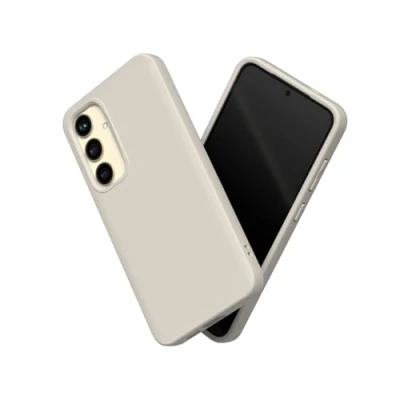 Afbeelding van RHINOSHIELD Hoesje compatibel met [Galaxy S24+] SolidSuit dunne hoes schokabsorberende technologie en premium matte afwerking schelpbeige