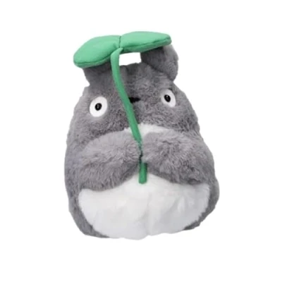 Afbeelding van Ghibli My Neighbor Totoro Nakayoshi Groot Met Blad Pluche
