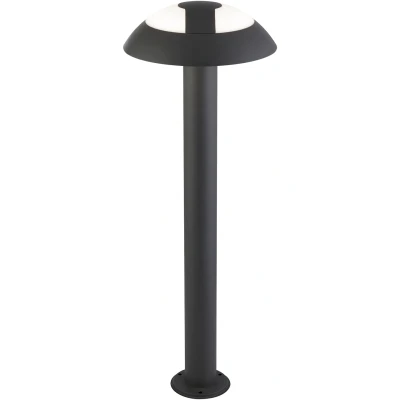 Afbeelding van Searchlight Mushroom Tuinpaal Ø 17 X 73 Cm 15W LED Incl. IP44 Donkergrijs