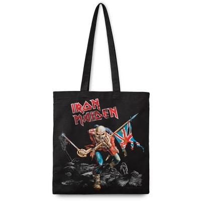 Afbeelding van Rocksax Iron Maiden Trooper Tote bag Zwart