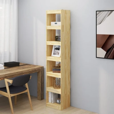 Afbeelding van Boekenkast/kamerscherm 40x30x199 cm massief grenenhout