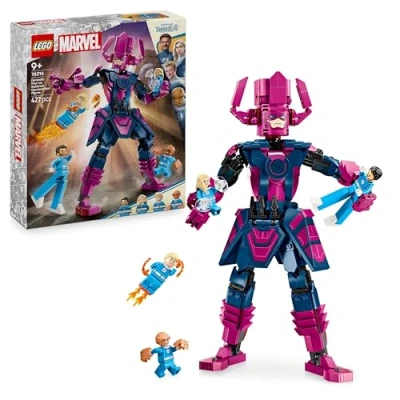 Image de LEGO® Super Heroes 76316 Les Quatre Fantastiques contre la figurine de Galactus