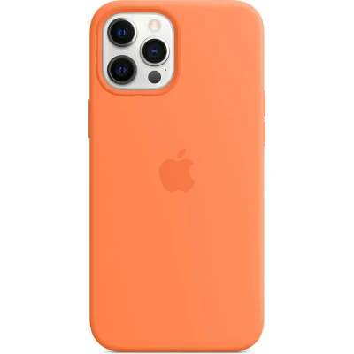 Afbeelding van Apple origineel Silicone MagSafe Case iPhone 12 Pro Max Kumquat MHL83ZM/A
