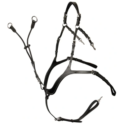 Image de Harry&#039;s Horse Collier de Chasse Deluxe Noir Full