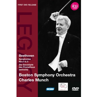 Afbeelding van Boston Symphony Orchestra, Charles Munch Beethoven: Symphonies Nos.4 &amp; 5 (DVD)