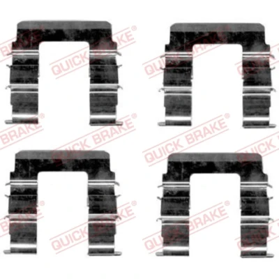 Afbeelding van QUICK BRAKE 109 1615 Accessoireset, schijfremblok
