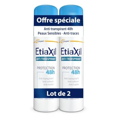 Afbeelding van Etiaxil Anti transpirant Deodorant 48H Protection Aerosol Set van 2 x 150 ml