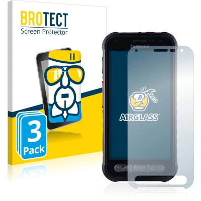 Afbeelding van BROTECT Screenprotector voor Samsung Galaxy Xcover FieldPro Folie Beschermfolie Beschermglas transparant (3 Stuks)