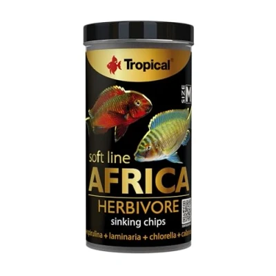 Afbeelding van Tropical Soft Line Africa Herbivore M 250ml Premium Aquarium Visvoer