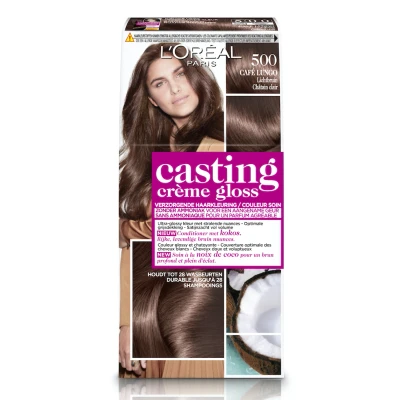 Afbeelding van L&#039;Oreal Casting Creme Gloss Haarverf 500 Lichtbruin