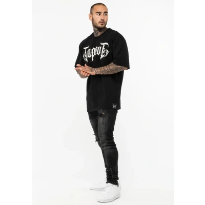 Afbeelding van Tapout Simply Believe Tshirt print, Heren, Maat: Large, Black white